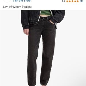 Levi's Women’s Straight Middy Jeans